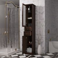 Товар: Шкаф пенал Opadiris Риспекто 30 L 00-00005834 Орех антикварный - фото 3 Шкаф пенал Opadiris Риспекто 30 L 00-00005834 Орех антикварный — фото 3, Мебель для ванной