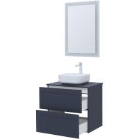 Тумба под раковину Aquanet Терра 70 313244 подвесная Маренго — фото 18, Тумбы под раковину