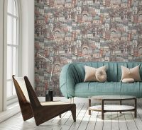 Обои Артекс The Best 2 10616-03 Винил на флизелине (1,06*10,05) Разноцветный, Город — фото 3, Обои для стен