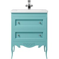 Тумба под раковину Creto Viva 66 13-1007B Blue — фото 1, Тумбы под раковину