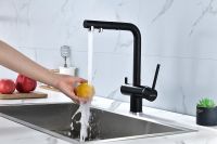 Смеситель для кухни Paulmark Serpentine Se213222-401 Антрацит — фото 12, Смесители для кухни