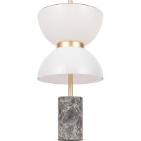 Настольная лампа Maytoni Modern Memory Белая Серая арт-MOD178TL-L11GR3K — фото 5, Настольные лампы