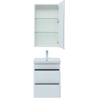 Комплект мебели для ванной Aquanet София 50 274191 подвесной Белый глянец — фото 4, Комплекты мебели для ванной