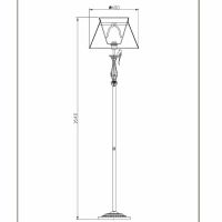 Товар: Торшер Maytoni Elegant Bird ARM013-22-W Льняной Белый антик - фото 7 Торшер Maytoni Elegant Bird ARM013-22-W Льняной Белый антик — фото 7, Торшеры