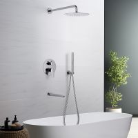 Товар: Душевая система Aquatek Бетта AQ1173CR Хром - фото 6 Душевая система Aquatek Бетта AQ1173CR Хром — фото 6, Встраиваемые душевые комплекты