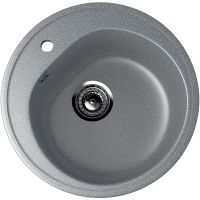 Кухонная мойка Ulgran Classic U-101-309 Темно-серая — фото 1, Кухонные мойки