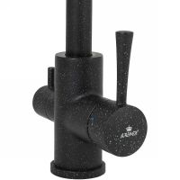 Смеситель для кухни Kaiser Merkur 26044-12 Черный мрамор — фото 3, Смесители