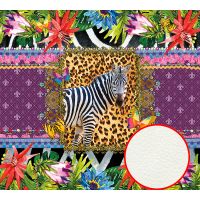Фреска Ortograf Животные 10704 Фактура флок FLK Флизелин (3*2,7) Разноцветный, Животные/Цветы/Абстракция арт-10704 (флок FLK) — фото 1, Фрески