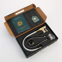 Смеситель для кухни Splenka S201.4408.03 Золото матовое Белый — фото 11, Смесители