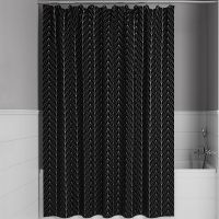 Штора для ванны Iddis Base 180х200 BB05P18i11 Черная — фото 1, Шторы для ванной