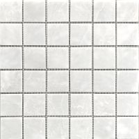 Керамическая мозаика StarMosaic Wild Stone White Polished JMST058 30,5x30,5 см — фото 1, Мозаика