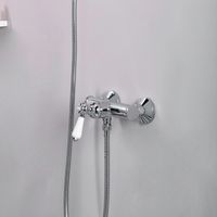 Смеситель для душа Jacob Delafon Louise E24362-CP Хром — фото 2, Смеситель для душа