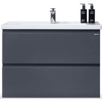 Тумба с раковиной Orans BC-4023-800 4023800З Матовый графитовый — фото 2, Тумбы с раковиной