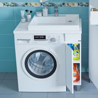 Товар: Тумба под раковину СанТа Марс 80 900127 Белая - фото 5 Тумба под раковину СанТа Марс 80 900127 Белая — фото 5, Тумбы под раковину