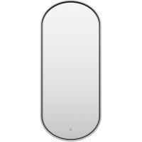 Зеркало Brevita Saturn 50 SAT-Dro1-050-platinum с подсветкой Платина матовая с сенсорным выключателем — фото 4, Мебель для ванной