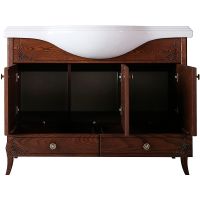 Товар: Тумба под раковину ASB-Woodline Салерно 105 9697 Антикварный орех - фото 2 Тумба под раковину ASB-Woodline Салерно 105 9697 Антикварный орех — фото 2, Мебель для ванной