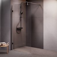 Товар: Душевая перегородка AM.PM X-Joy 100 W94WI-100-F1-BTE профиль Черный стекло прозрачное - фото 7 Душевая перегородка AM.PM X-Joy 100 W94WI-100-F1-BTE профиль Черный стекло прозрачное — фото 7, Душевые перегородки