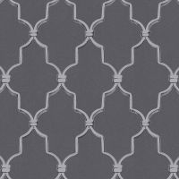 Обои Livingwalls Michalsky 3 36502-3 Винил на флизелине (0,53*10,05) Черый, Ромб/Орнамент — фото 1, Обои для стен
