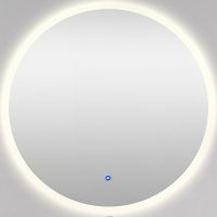 Зеркало Black&White Universe U907.MR 80 907.MR0 с подсветкой с сенсорным выключателем — фото 1, Мебель для ванной