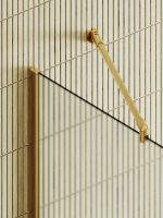 Товар: Душевая перегородка Maybah Glass MGD-731-3ш 790x1950 в широком профиле Золото стекло сатиновое - фото 7 Душевая перегородка Maybah Glass MGD-731-3ш 790x1950 в широком профиле Золото стекло сатиновое — фото 7, Душевые перегородки