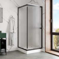 Душевая кабина Parly Frost 80x80 FQ811B без гидромассажа — фото 2, Душевые кабины