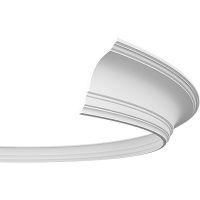 Карниз гибкий Европласт 1.50.108 2000x120x114 мм — фото 1, Карнизы