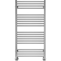 Водяной полотенцесушитель Terminus Аврора П20 500х1000 4670078529381 Хром, нижнее подключение, G 1/2" ВР, с угловым соединением — фото 2, Водяные полотенцесушители