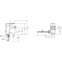 Товар: Смеситель для раковины Jacob Delafon Oscar Хром арт-E29842-CP - фото 3 Смеситель для раковины Jacob Delafon Oscar Хром арт-E29842-CP — фото 3, Смесители для раковины