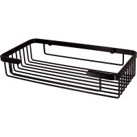 Полка корзина WasserKRAFT K-722B Черный — фото 1, Полки для ванной и душа