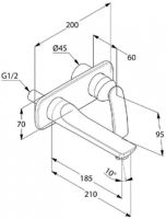 Товар: Смеситель для раковины Kludi Balance 522468775 Черный Хром - фото 2 Смеситель для раковины Kludi Balance 522468775 Черный Хром — фото 2, Смесители