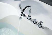 Смеситель на борт ванны Aquatek Европа AQ1348CR Хром — фото 5, Смесители на борт ванны