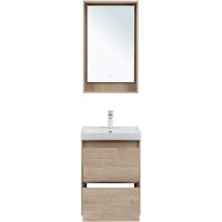 Товар: Тумба под раковину Aquanet Милан 50 336381 подвесная Дуб светлый - фото 14 Тумба под раковину Aquanet Милан 50 336381 подвесная Дуб светлый — фото 14, Мебель для ванной