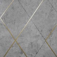 Обои Alessandro Allori Rebecca 15006-3 Винил на флизелине (1,06*10,05) Серый, Геометрия — фото 1, Обои для стен