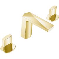 Смеситель для раковины Boheme Venturo 150-MG-ICE Золото матовое — фото 1, Смесители