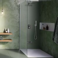 Душевой поддон из искусственного камня Excellent Arda 180x90 BREX.1503.180.090.WHN Белый — фото 3, Душевые поддоны