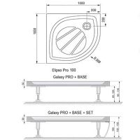 Товар: Душевой поддон из искусственного камня Ravak Elipso Pro 100х100 XA23AA01010 Белый - фото 4 Душевой поддон из искусственного камня Ravak Elipso Pro 100х100 XA23AA01010 Белый — фото 4, Душевые поддоны из искусственного камня