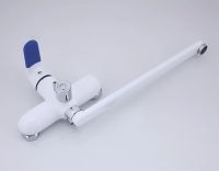 Смеситель для ванны Frap H34 F2234 универсальный Белый Хром — фото 4, Смеситель для ванны