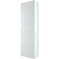 Шкаф пенал Clarberg Dune 35 DUN0535 подвесной Белый — фото 1, Пеналы для ванной комнаты