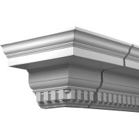 Внешний угол Европласт 4.01.312 407x296x407 мм — фото 1, Фасадный декор