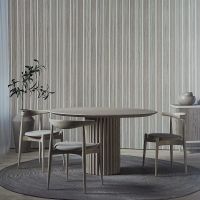 Обои Andrea Rossi Gavi 54369-2 Винил на флизелине (1,06*10) Серый, Под дерево/Полоса — фото 2, Обои для стен