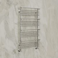 Водяной полотенцесушитель Terminus Вента Люкс П16 500х800 4670078529510 Хром, нижнее подключение, G 1/2" ВР, с угловым соединением — фото 3, Водяные полотенцесушители