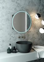 Зеркальный шкаф Континент Torneo Black LED 70 МВК084 с подсветкой Черный — фото 11, Зеркальные шкафы в ванную