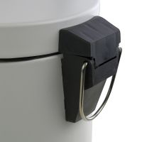 Ведро для мусора Veragio Gifortes 32142 Белое матовое — фото 3, Мусорные ведра