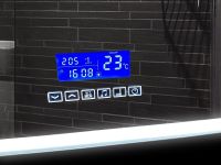 Товар: Зеркало Art&Max Genova AM-Gen-600-800-S-F-MFP с подсветкой с музыкальным блоком Черное - фото 6 Зеркало Art&Max Genova AM-Gen-600-800-S-F-MFP с подсветкой с музыкальным блоком Черное — фото 6, Мебель для ванной