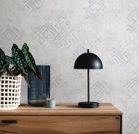 Обои Marburg Memoria 30364 Винил на флизелине (1,06*10,05) Серый/Серебряный, Геометрия/Штукатурка — фото 3, Обои для стен