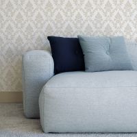 Обои Prima Italiana Arte Bella 80303 Винил на флизелине (1,06*10) Белый/Бежевый, Дамаск — фото 2, Обои для стен