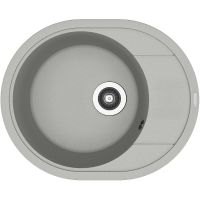 Кухонная мойка Florentina Родос-580 20.240.B0580.305 Грей — фото 1, Кухонные мойки