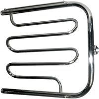 Водяной полотенцесушитель Ника Econ ПМ2 50x60 с полкой Хром — фото 2, Водяные полотенцесушители