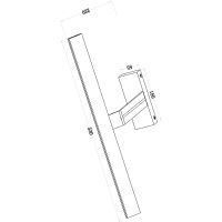 Товар: Подсветка для зеркал и картин Maytoni Mirror Decart MIR010WL-L12B4K Черная - фото 5 Подсветка для зеркал и картин Maytoni Mirror Decart MIR010WL-L12B4K Черная — фото 5, Подсветки