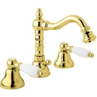 Смеситель для биде Cezares FIRST-BBS2-03/24-Bi Золото 24 карат — фото 1, Смесители